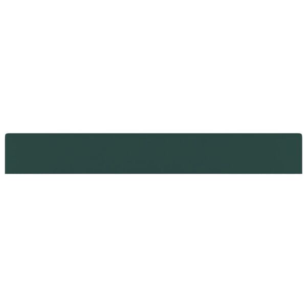 vidaXL Lavatório orifício torneira 60x46 cm cerâmica verde-escuro mate