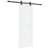 vidaXL Porta Deslizante 78 x 202 cm Derivados de Madeira