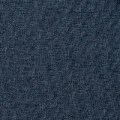 vidaXL Cortinas opacas aspeto linho com ganchos 2 pcs 140x245 cm azul