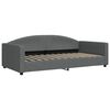 vidaXL Sof&aacute;-cama 100x200 cm tecido cinzento-escuro