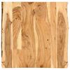 vidaXL Tampo de mesa 58x(50-60)x2,5 cm madeira de ac&aacute;cia maci&ccedil;a