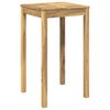 vidaXL Mesa de Bar de Jardim Branco 60 x 60,5 x 105 cm