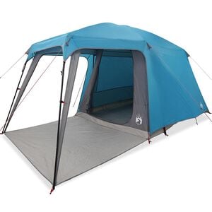 vidaXL Tenda de Camping com Varanda em C&uacute;pula 5 Pessoas Imperme&aacute;vel