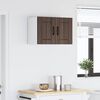 vidaXL Arm&aacute;rio de cozinha suspenso Carvalho Marrom 60 x 31 x 40 cm