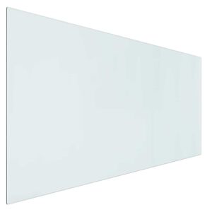 vidaXL Placa de Vidro para Lareira Transparente 120 x 60 cm Vidro