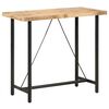 vidaXL Mesa de bar 120x58x107 cm madeira de mangueira &aacute;spera