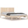 vidaXL Cama sem colch&atilde;o 160x200 cm madeira de pinho maci&ccedil;a