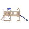 vidaXL Conjunto de brincar p/ exterior madeira de pinho maci&ccedil;a
