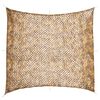 vidaXL Rede de camuflagem com saco de arruma&ccedil;&atilde;o 521x493 cm areia