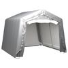 vidaXL Tenda de armazenamento 300x300 cm a&ccedil;o cinzento
