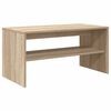 vidaXL M&oacute;vel de TV 80x40x40 cm contraplacado carvalho sonoma