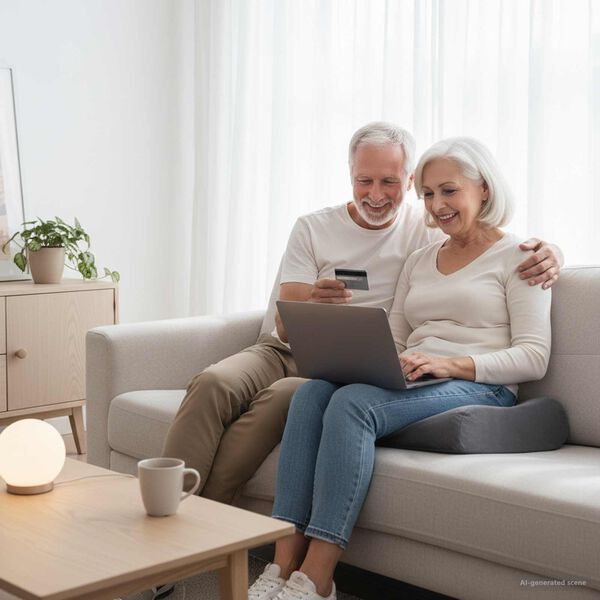 vidaXL Almofada assento Liso Cinzeto