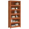 vidaXL Gabinete de Livros Marrom Cera 80 x 35 x 183 cm
