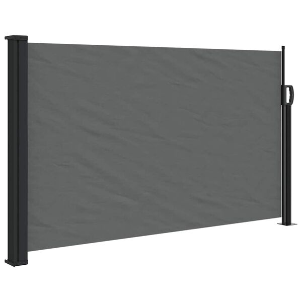 vidaXL Toldo lateral retr&aacute;til antracite 120x500 cm