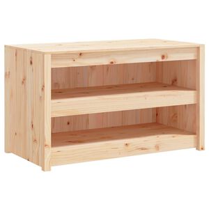 vidaXL Arm&aacute;rio de cozinha para exterior 106x55x64 cm pinho maci&ccedil;o