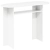 vidaXL Aparador Branco 100 x 39,5 x 75 cm Derivados de Madeira
