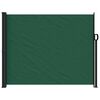 vidaXL Toldo lateral retr&aacute;til 160x500 cm verde-escuro