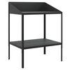vidaXL Suporte para plantas 75,5x54,5x100 cm a&ccedil;o galvanizado antracite