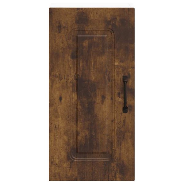 vidaXL Arm&aacute;rio de cozinha Kalmar madeira trabalhada carvalho fumado