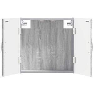 vidaXL Arm&aacute;rio para Dartboard HOORN Sonoma cinzento
