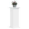 vidaXL Suporte para plantas 33x33x80 cm derivados de madeira branco