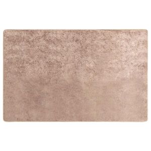vidaXL Passadeira MARSA Areia 150 x 230 cm Poli&eacute;ster e PVC