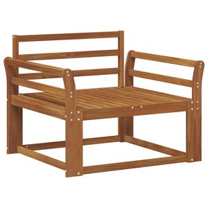 vidaXL Sof&aacute; M&eacute;dio Externo Madeira S&oacute;lida de Ac&aacute;cia Natural