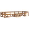 vidaXL Conjunto de Sof&aacute;s para Exterior 8 pcs Natural