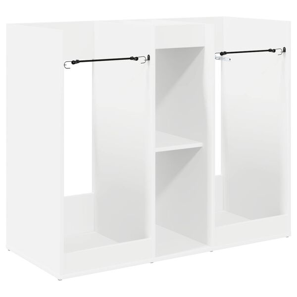 vidaXL Arm&aacute;rio de Golfe Liso Branco 102 x 45 x 85,5 cm