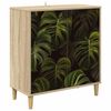vidaXL Buffet ELBURG Sonoma 69 x 33 x 75 cm Derivados de Madeira