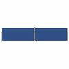 vidaXL Toldo lateral retr&aacute;til 220x1000 cm azul