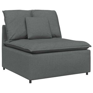 vidaXL M&oacute;dulo central de sof&aacute; modular com almofad&otilde;es 100 cm