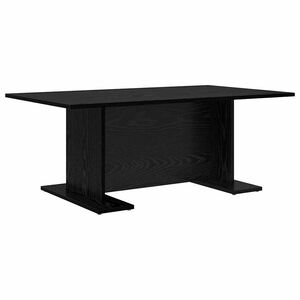 vidaXL Mesa de centro Carvalho preto 103.5 x 60 x 40 cm