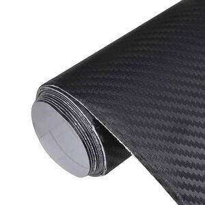 vidaXL Pel&iacute;culas para carro 2 pcs 100x150 cm + 50x150 cm 3D preto