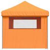 vidaXL Tenda de Festa Laranja 292 x 580 x 315 cm Tecido Oxford