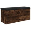 vidaXL Banco arruma&ccedil;&atilde;o 102x42x45 cm derivados madeira carvalho fumado