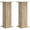 vidaXL Suporte para Plantas 2 pcs Carvalho Sonoma 30,5 x 30 x 80,5 cm