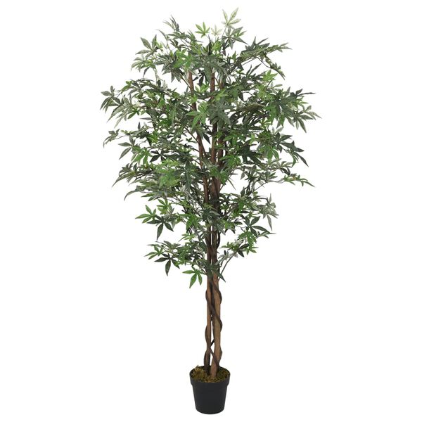 vidaXL &Aacute;cer artificial 336 folhas 120 cm verde