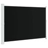 vidaXL Toldo lateral retr&aacute;til para p&aacute;tio 200x314 cm preto