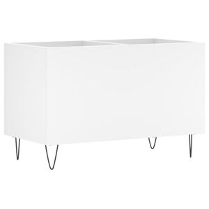 vidaXL Arm&aacute;rio para discos 74,5x38x48 cm derivados de madeira branco