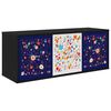 vidaXL Arm&aacute;rio de TV Montado na Parede MAINZ 102 x 33 x 40 cm