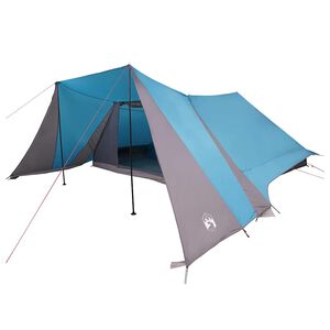 vidaXL Barraca Familiar com telhado Azul e Cinza 660 x 456 x 200 cm