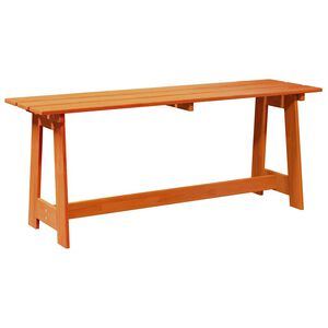 vidaXL Banco de exterior Castanho 119 x 37 x 47 cm