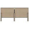 vidaXL Cama boxspring 200x200 cm tecido cinzento-escuro