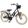 vidaXL Bicicleta Infantil 20 Polegadas para 6-11 Anos Preto