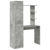 vidaXL Mesa Cinzento 113.5 x 39 x 168 cm 2 unid.