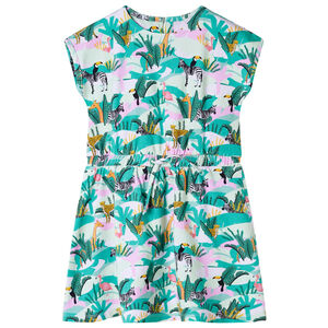 Vestido para crian&ccedil;a menta-claro 128