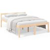 vidaXL Cama para idosos 120x200 cm pinho maci&ccedil;o