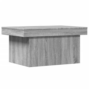 vidaXL Mesa de centro 100x55x40 cm derivados de madeira cinza sonoma