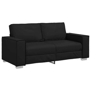 vidaXL Sof&aacute; Preto 180 x 80 x 84 cm tecido